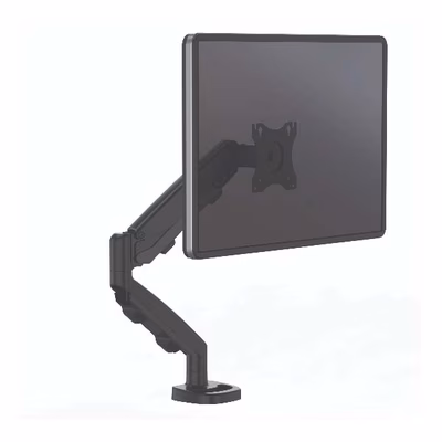 Immagine di Staffa per montaggio su piano/scrivania FELLOWES EPPA SINGOLO NERO