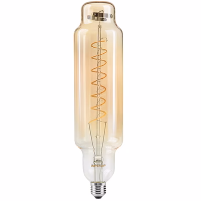 Immagine di Lampadina LED Tubolare 30Kh Vintage-Tw E27 6W 2200K 380 Lumen luce calda