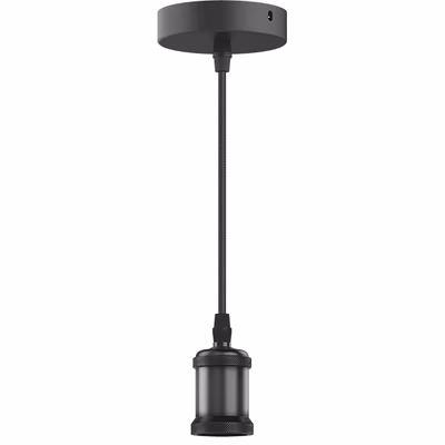 Immagine di Appar. Pisa Vintage Mat Brushed Nickel - Max 60W