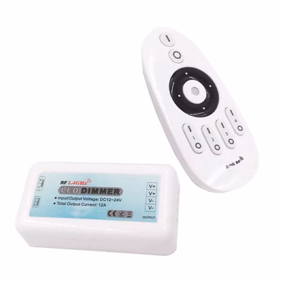 Immagine di Rf 2.4Ghz LED Dimmer X StrIP 12/24V 6A/Ch