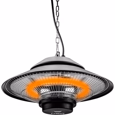 Immagine di Riscaldatore ad infrarossi 1500W IP34 lampada alogena telecomando