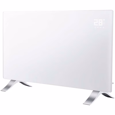 Immagine di Termoconvettore a pannello in vetro 2000W con WiFi 835 x 450 x 105 mm