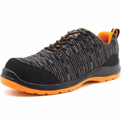 Immagine di Calzatura bassa ELICA SAFETY MONI S1P SRC grigio/arancio taglia 36