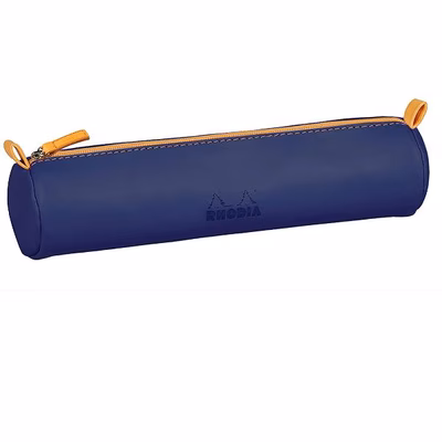 Immagine di Astuccio rotondo RHODIA Rhodiarama colore blu notte cm 21,5x5,5