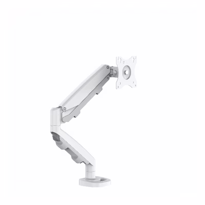 Immagine di Braccio monitor Fellowes singolo, Eppa, Bianco fino a 39"