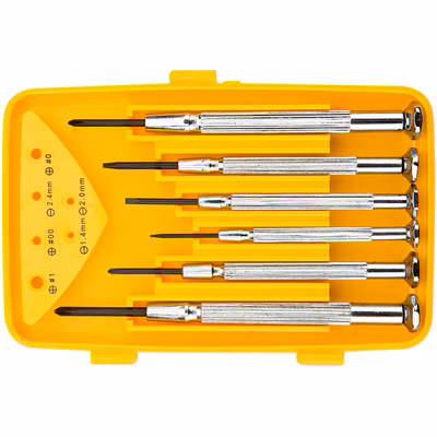 Immagine di Giravite di precisione 6 pezzi assortiti