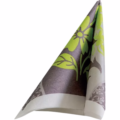 Immagine di Tovagliolo in carta a secco airlaid ROIAL FOUR SEASON 40x40 colore verde lime 50 pezzi