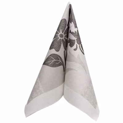 Immagine di Tovagliolo in carta a secco airlaid ROIAL FOUR SEASON 40x40 colore grigio 50 pezzi