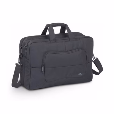 Immagine di Notebook da 17.3 poliestere Nero RIVACASE Borsa ECO da viaggio per Laptop 17.3" con cinghia 8455BK