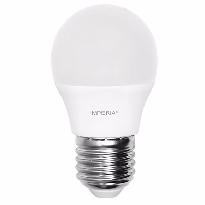 Immagine di Lampadina LED Sfera Opale E27 3W 3000K 255 Lumen luce calda