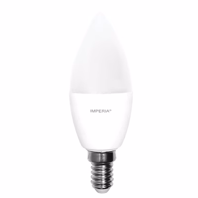 Immagine di Lampadina LED Oliva Opale E14 3W 4000K 255 Lumen luce naturale