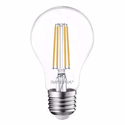 Immagine di Lampadina LED Goccia Filament E27 4W 2700K 470 Lumen luce calda