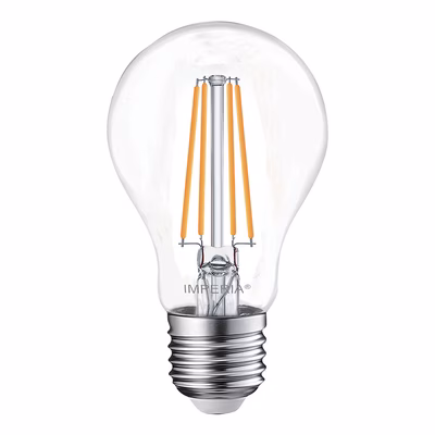 Immagine di Lampadina LED Goccia Filament E27 8W 2700K 1055 Lumen luce calda