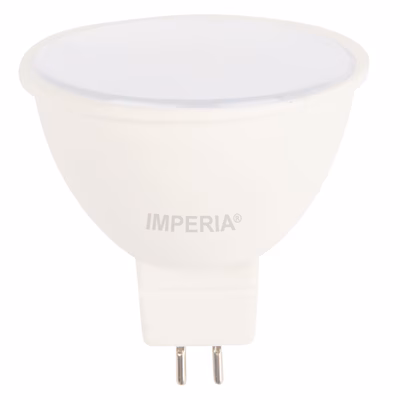 Immagine di Lampadina LED Mr16 GU5.3 100° 12V Ac/Dc 7W 3000K 560 Lumen luce calda