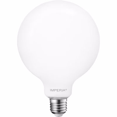 Immagine di Lampadina LED Maxisfera Filament Fullglass opale Ø 125 mm 12W 6000K 1521 Lumen luce fredda