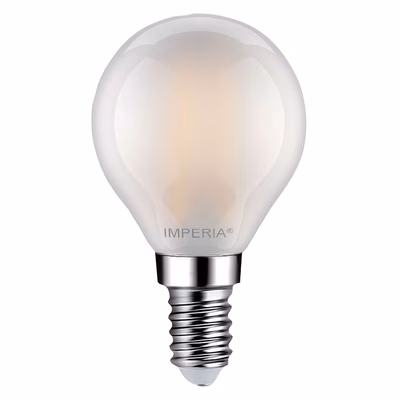 Immagine di Lampadina LED Sfera Filament Smerigliate E14 2W 2700K 250 Lumen luce calda