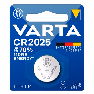 Immagine di Pila a bottone VARTA PROFESS. CR 2025 litio 3V