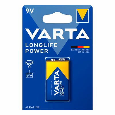 Immagine di Pila transistor 9V VARTA HIGH ENERGY 6LP3146