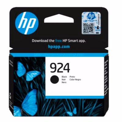 Immagine di Inkjet HP 4K0U6NE 924 nero 500 copie