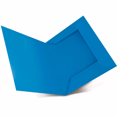 Immagine di Cartellina ELICA BRISTOL g200 3 lembi azzurro