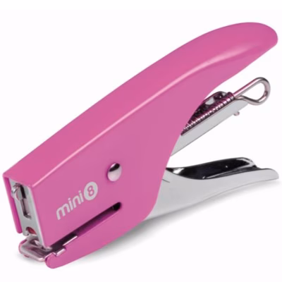 Immagine di Cucitrice fluo mini rosa kartia