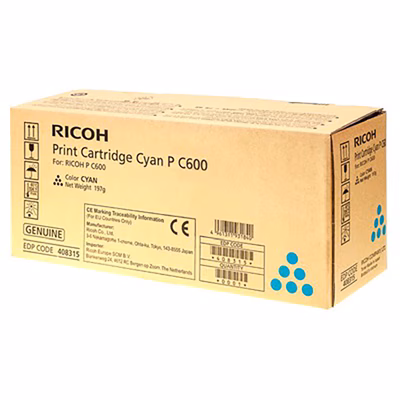 Immagine di Toner Laser RICOH 408315 ciano 12000 copie