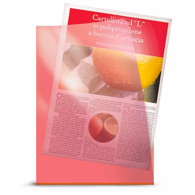 Immagine di Cartellina ad L ELICA ELLE 13 color rosso