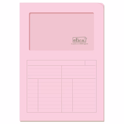 Immagine di Cartellina ELICA FINEXTRA ad L rosa