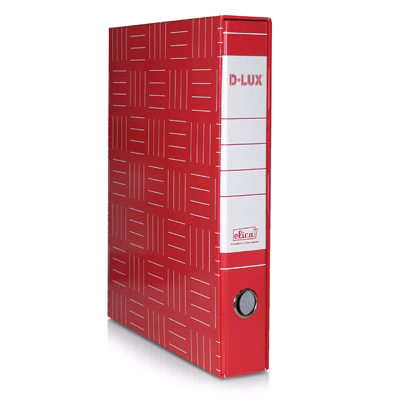 Immagine di Raccoglitore ELICA D-LUX cm 5 protocollo rosso