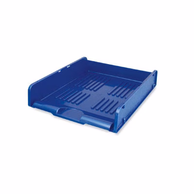 Immagine di Vaschetta portacorrispondenza blu opaco