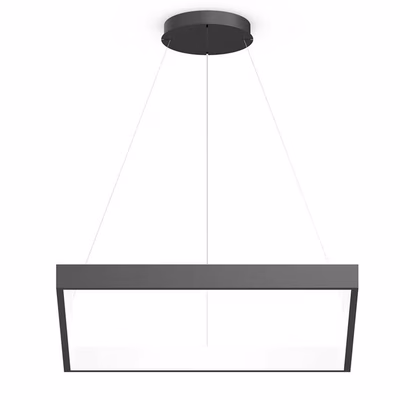 Immagine di Lampada a sospensione XAL INO 750 SQUARE colore nero 4000°k