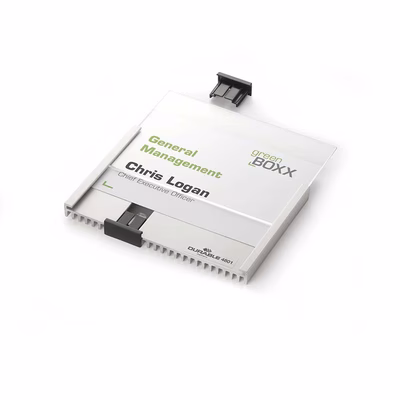 Immagine di Targa DURABLE INFO SIGN allum./acril. cm14,9x10,55