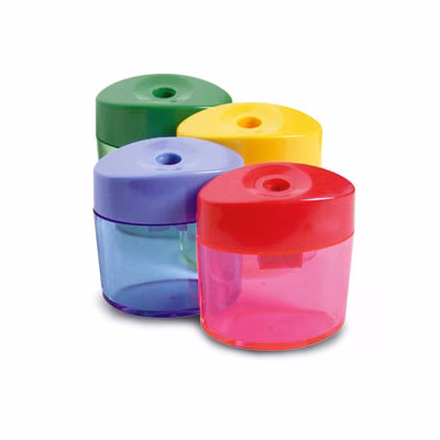 Immagine di Temperamatite con serbatoio ad un foro LIVENGOOD colori assortiti