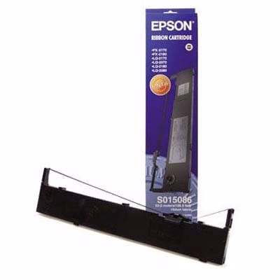 Immagine di Nastro compatibile per EPSON C13S015086 nero