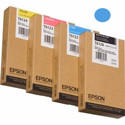 Immagine di Inkjet EPSON C13T612200 ciano 220 ml