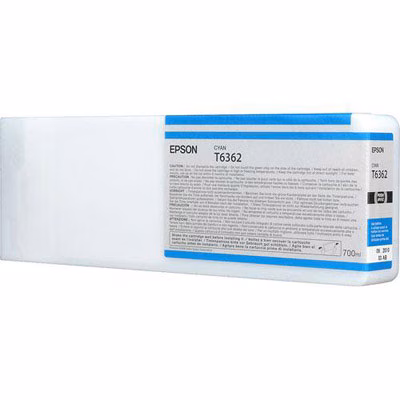 Immagine di Inkjet EPSON C13T636200 ciano 700 ml