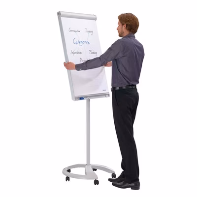 Immagine di Portablocco mobile con bracci estensibili DELUXE con ruote