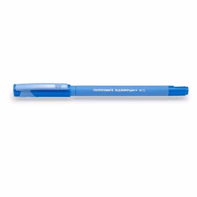 Immagine di Penna a sfera colore blu PAPERMATE FLEXGRIP ULTRA RECYCLED STICK punta media mm 1