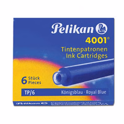 Immagine di Cartucce stilo PELIKAN 4001 blu