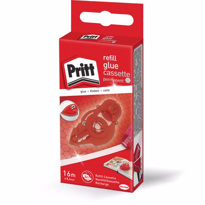 Immagine di Refill permanent per colla PRITT ROLLER mm 8,4x16 m