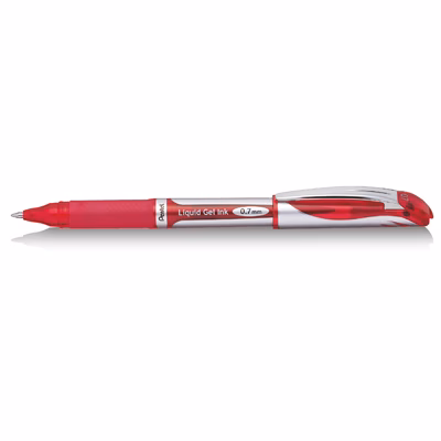 Immagine di Roller ink gel colore rosso PENTEL ENERGEL XM 0.7 punta fine mm 0,7