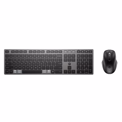 Immagine di HP Combinazione di tastiera e mouse wireless ricarica 9T5A9AA