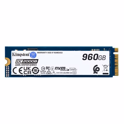 Immagine di Ssd interni 960 gb pcie gen 4.0 x 4 nvme KINGSTON Kingston SSD Svr SEDC2000BM8/960