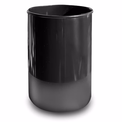 Immagine di Bicchiere portapenne in plastica nero