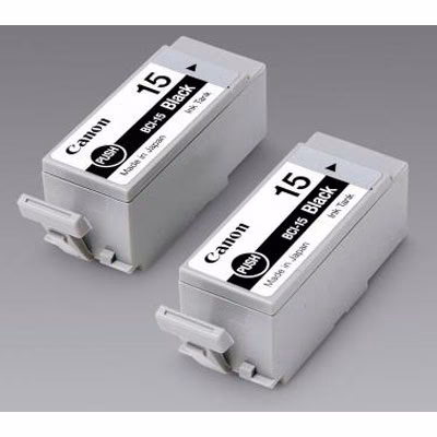 Immagine di Inkjet CANON BCI-15 bk 8190A002 nero 80 copie
