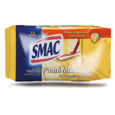 Immagine di Panni multiuso SMAC pavimenti 12 pezzi
