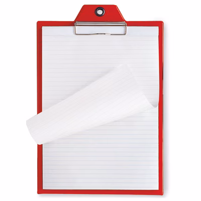 Immagine di Tavoletta portablocco 2230 rosso