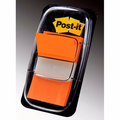 Immagine di Post-it 3M index segnapagina 680-4 arancio