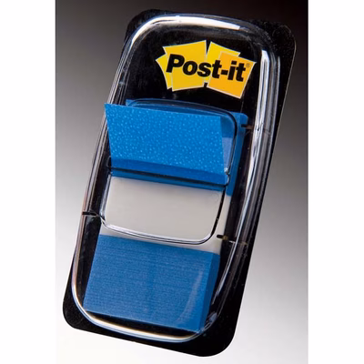 Immagine di Post-it 3M index segnapagina 680-2 blu