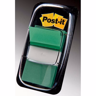 Immagine di Post-it 3M index segnapagina 680-3 verde